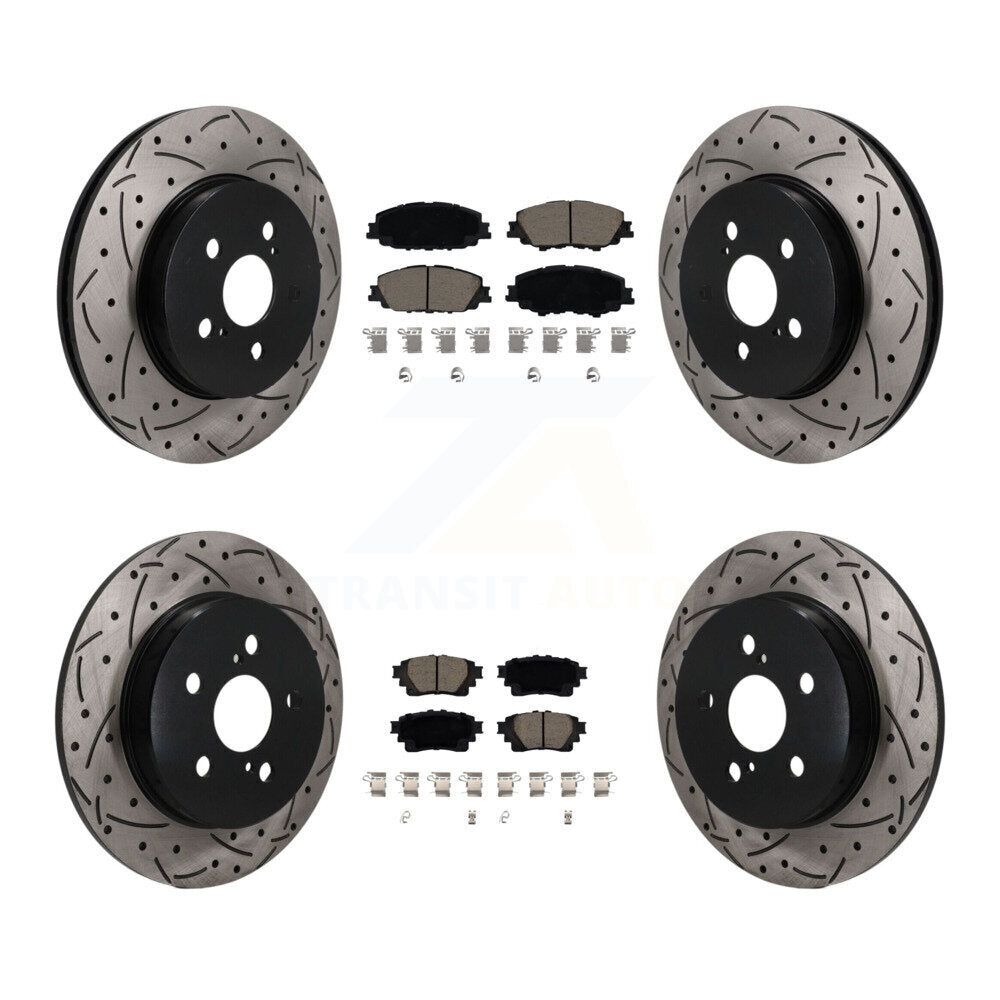 Disc Rotors and Ceramic Brake Pads Kit-KDC-101700