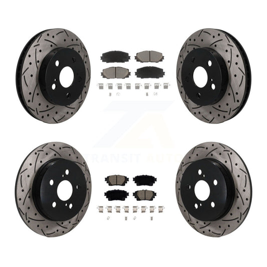 Disc Rotors and Ceramic Brake Pads Kit-KDC-101703
