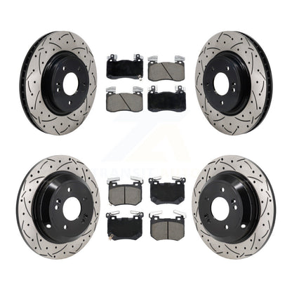 Disc Rotors and Ceramic Brake Pads Kit-KDC-101704