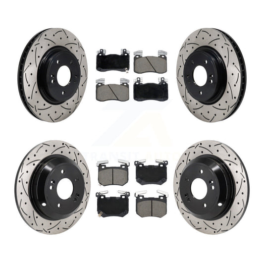 Disc Rotors and Ceramic Brake Pads Kit-KDC-101704
