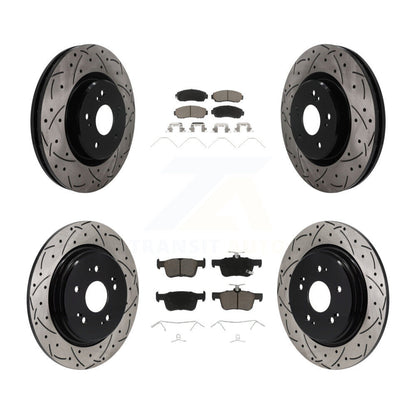 Disc Rotors and Ceramic Brake Pads Kit-KDC-101707
