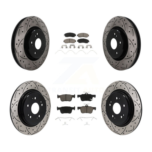 Disc Rotors and Ceramic Brake Pads Kit-KDC-101707