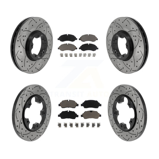 Disc Rotors and Ceramic Brake Pads Kit-KDC-101710