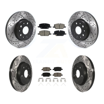 Disc Rotors and Ceramic Brake Pads Kit-KDC-101712