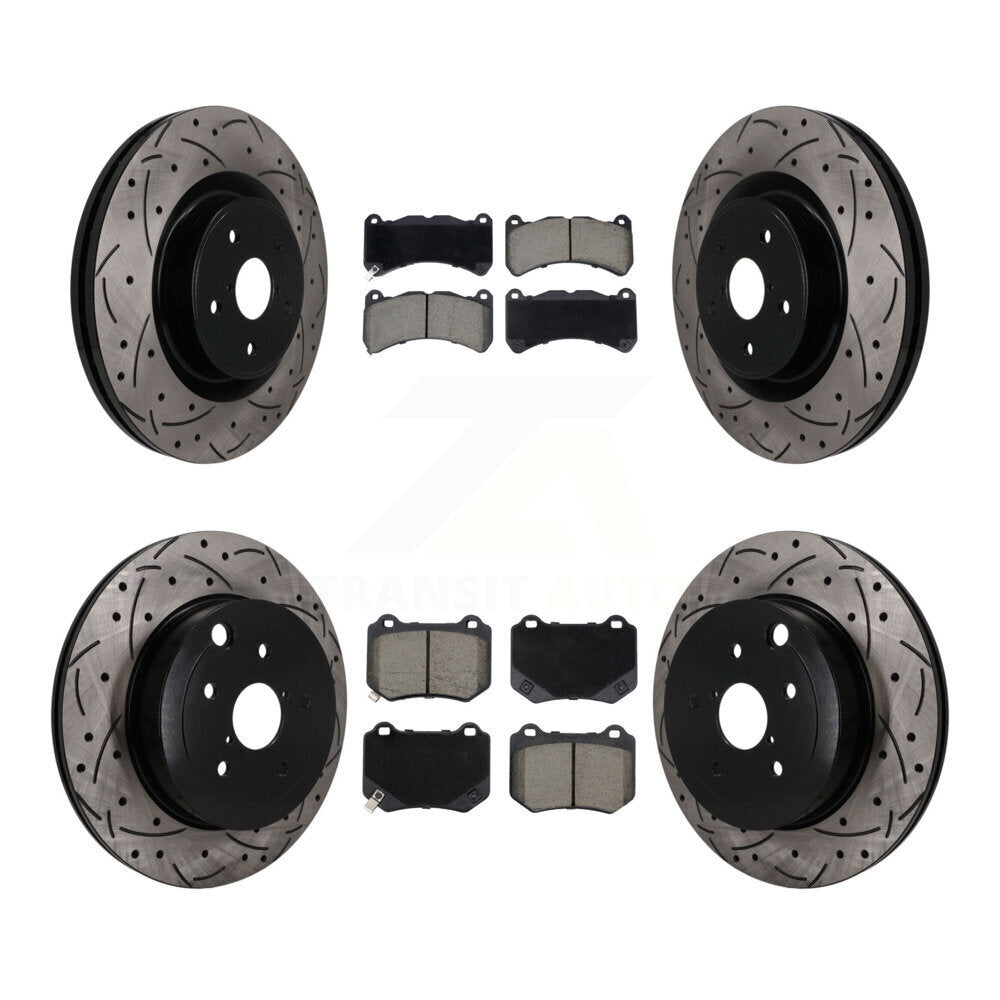 Disc Rotors and Ceramic Brake Pads Kit-KDC-101713