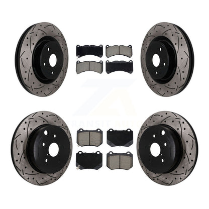 Disc Rotors and Ceramic Brake Pads Kit-KDC-101713