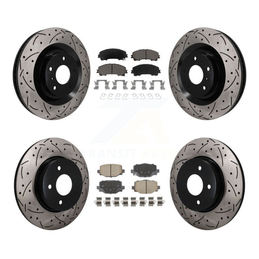 Disc Rotors and Ceramic Brake Pads Kit-KDC-101714