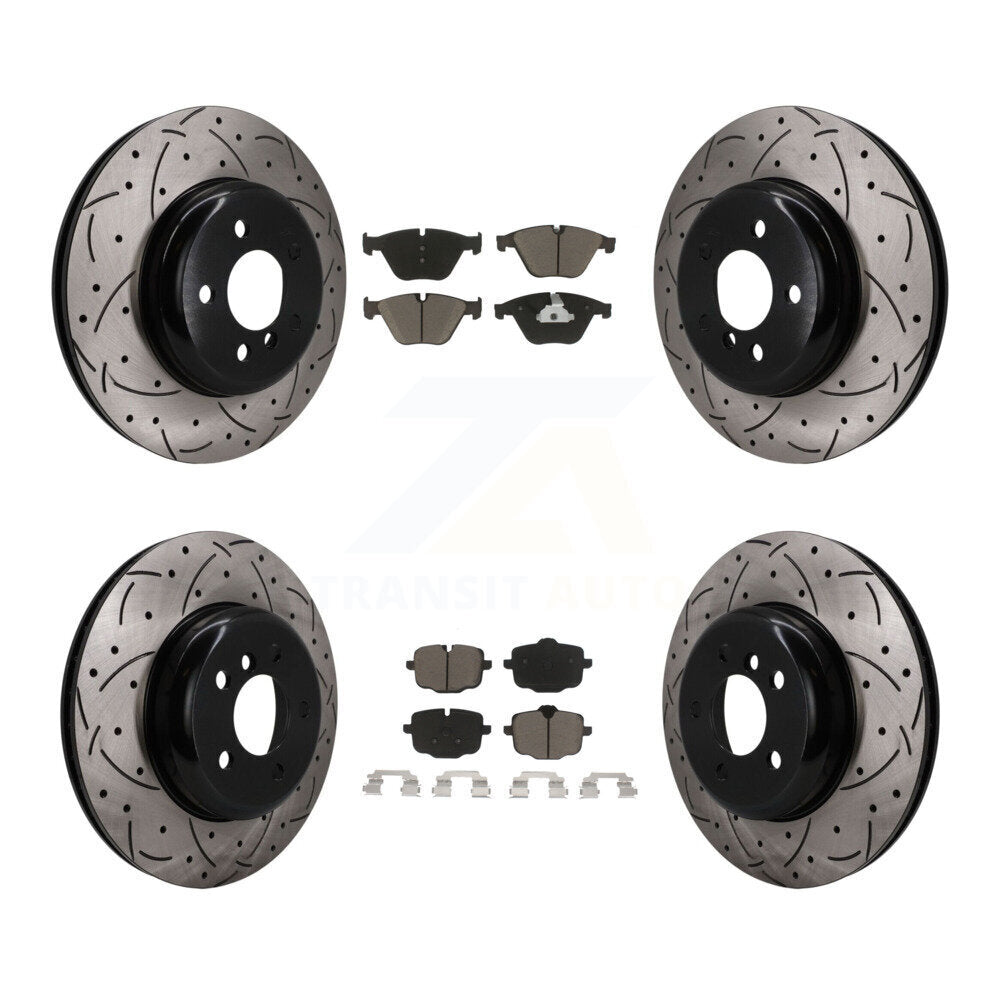 Disc Rotors and Ceramic Brake Pads Kit-KDC-101717 Kit.bestparts.ca