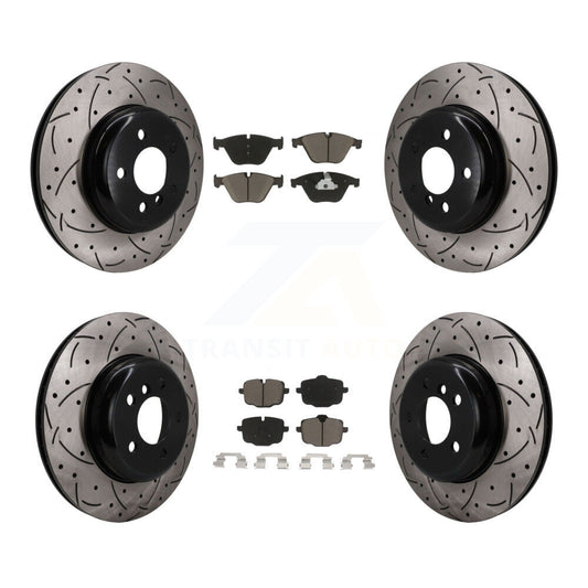 Disc Rotors and Ceramic Brake Pads Kit-KDC-101717