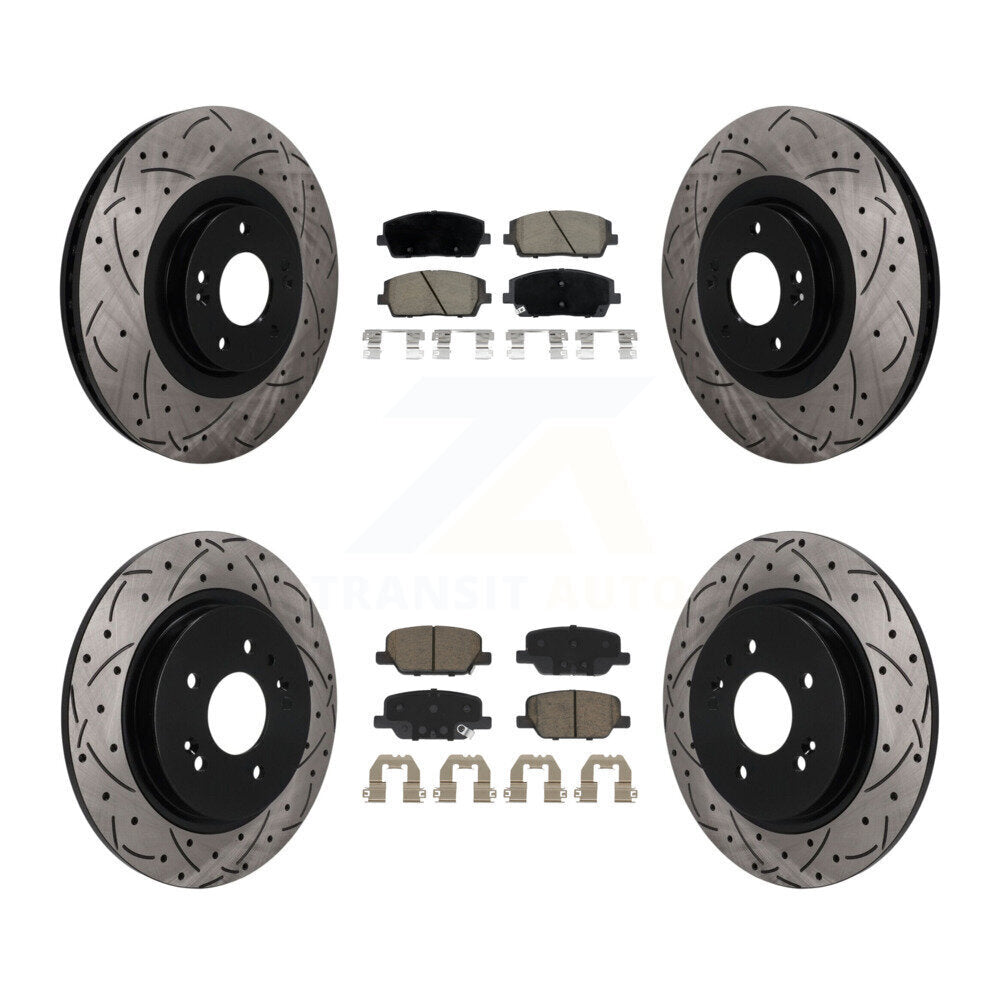 Disc Rotors and Ceramic Brake Pads Kit-KDC-101719 Kit.bestparts.ca