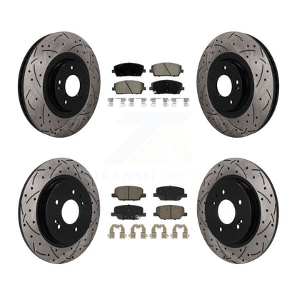 Disc Rotors and Ceramic Brake Pads Kit-KDC-101719