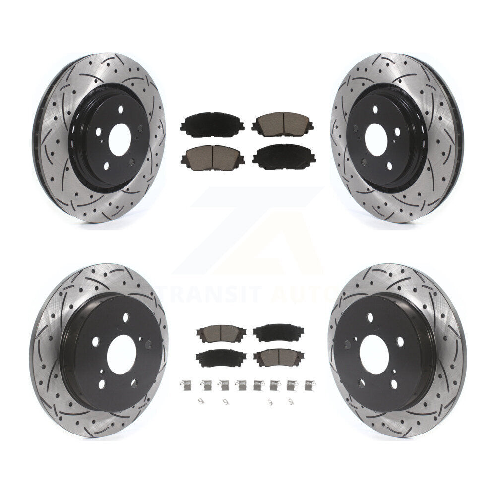 Disc Rotors and Ceramic Brake Pads Kit-KDC-101726 Kit.bestparts.ca