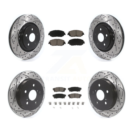 Disc Rotors and Ceramic Brake Pads Kit-KDC-101726