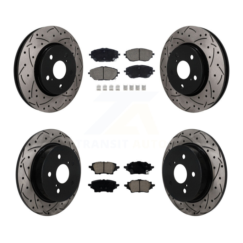 Disc Rotors and Ceramic Brake Pads Kit-KDC-101727 Kit.bestparts.ca