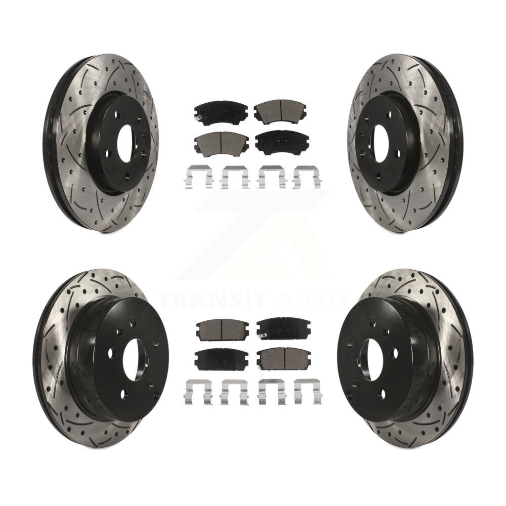 Disc Rotors and Ceramic Brake Pads Kit-KDC-101729