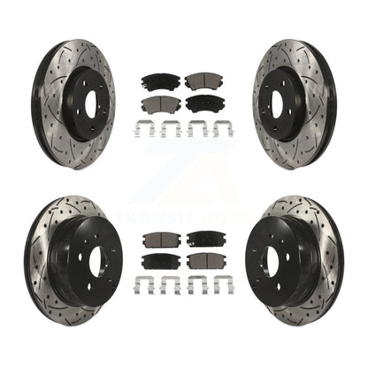 Disc Rotors and Ceramic Brake Pads Kit-KDC-101729