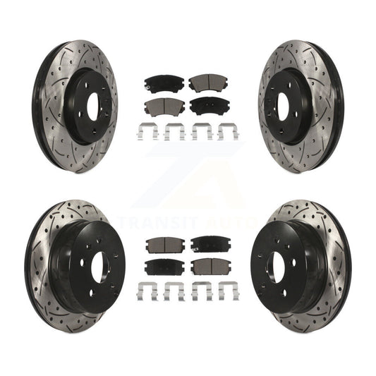 Disc Rotors and Ceramic Brake Pads Kit-KDC-101729