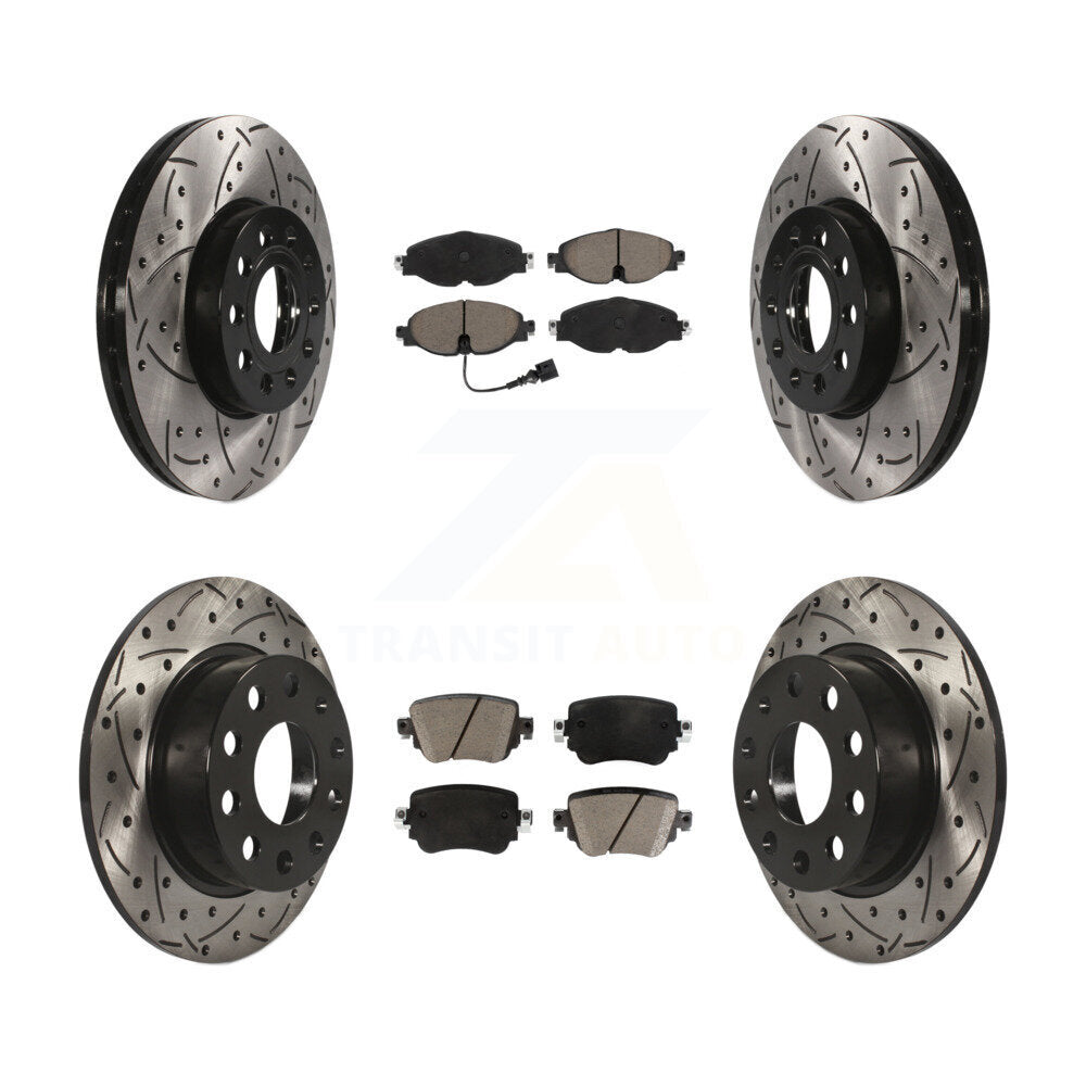 Disc Rotors and Ceramic Brake Pads Kit-KDC-101734 Kit.bestparts.ca