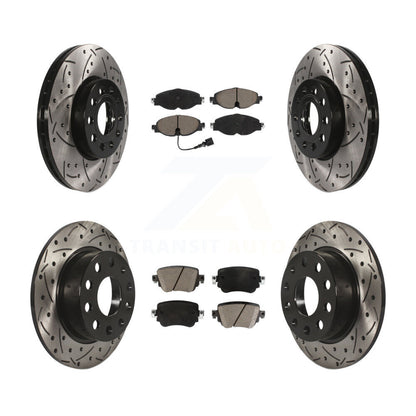 Disc Rotors and Ceramic Brake Pads Kit-KDC-101734
