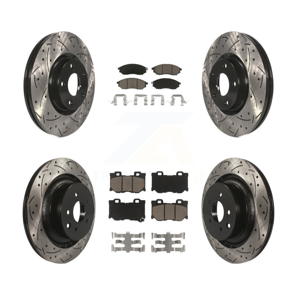 Disc Rotors and Ceramic Brake Pads Kit-KDC-101738 Kit.bestparts.ca