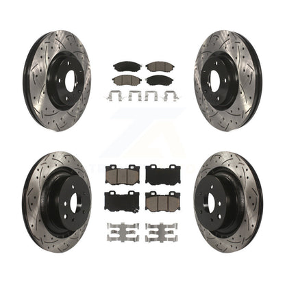 Disc Rotors and Ceramic Brake Pads Kit-KDC-101738