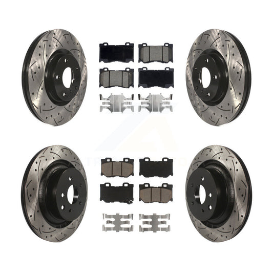 Disc Rotors and Ceramic Brake Pads Kit-KDC-101739