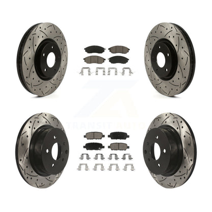 Disc Rotors and Ceramic Brake Pads Kit-KDC-101740