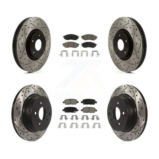 Disc Rotors and Ceramic Brake Pads Kit-KDC-101740