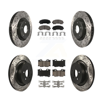 Disc Rotors and Ceramic Brake Pads Kit-KDC-101741