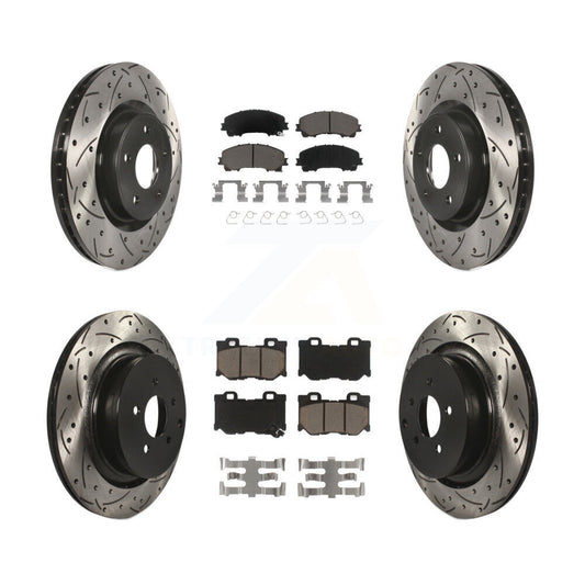Disc Rotors and Ceramic Brake Pads Kit-KDC-101741