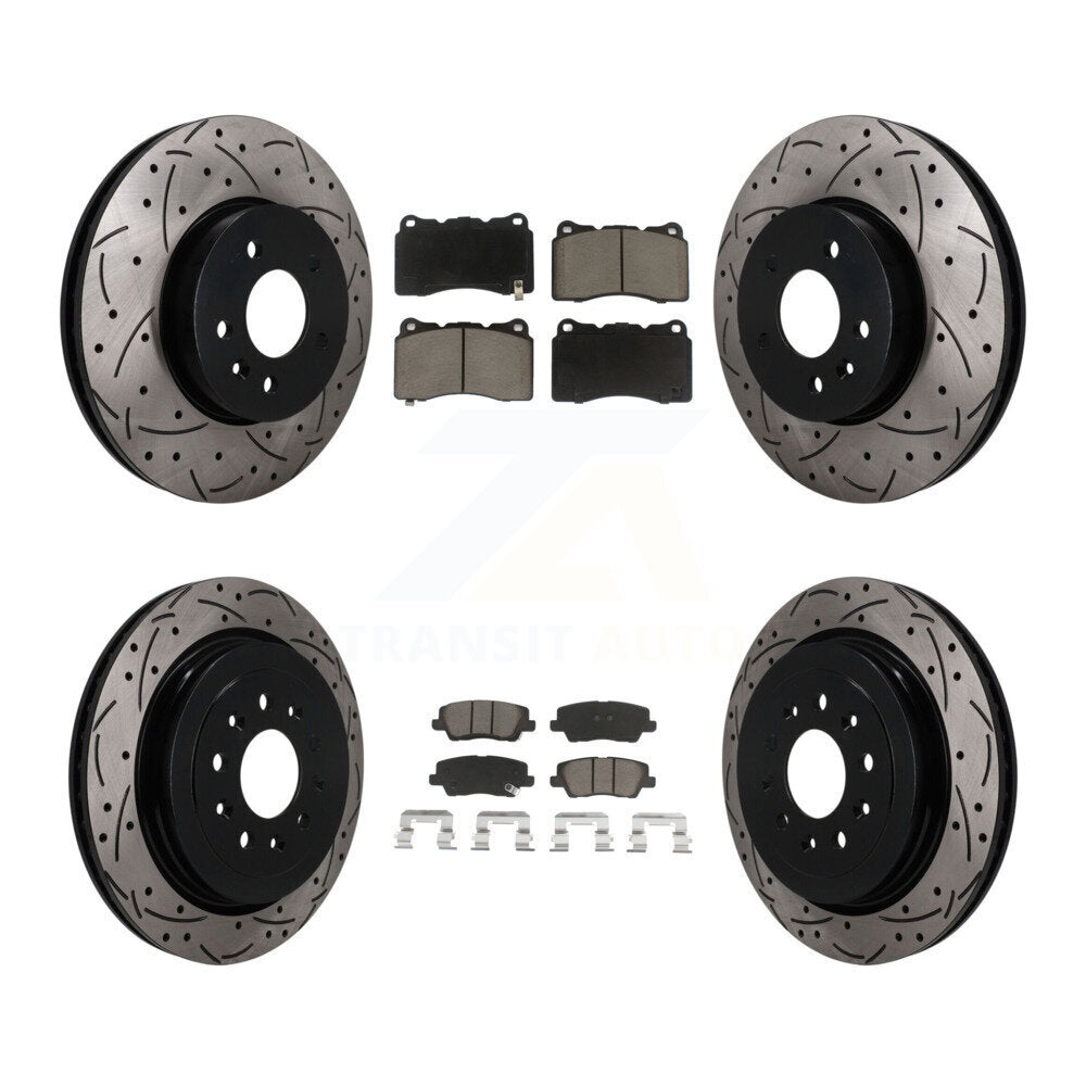 Disc Rotors and Ceramic Brake Pads Kit-KDC-101744 Kit.bestparts.ca