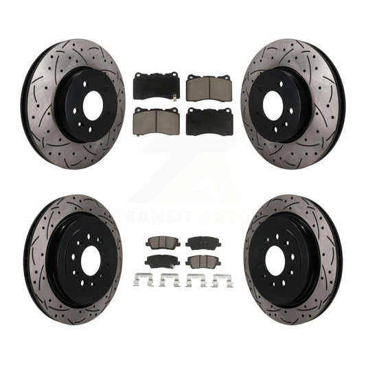 Disc Rotors and Ceramic Brake Pads Kit-KDC-101744
