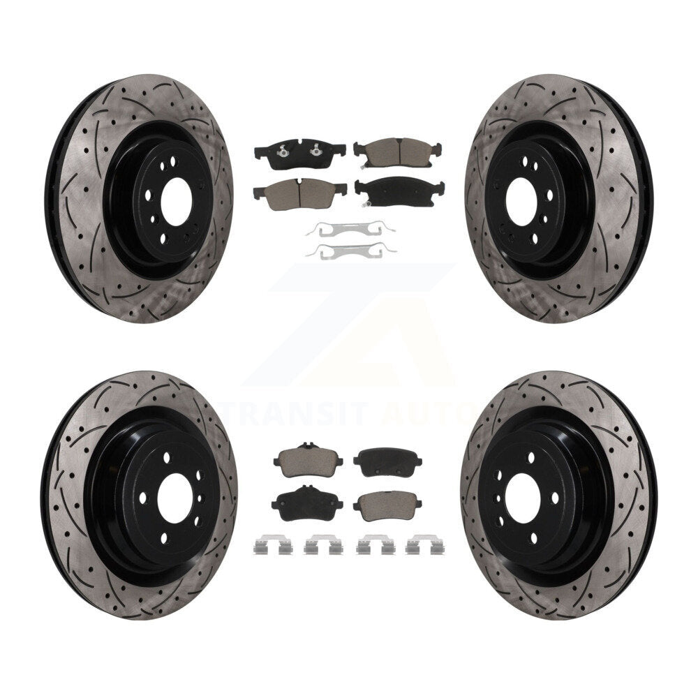 Disc Rotors and Ceramic Brake Pads Kit-KDC-101745