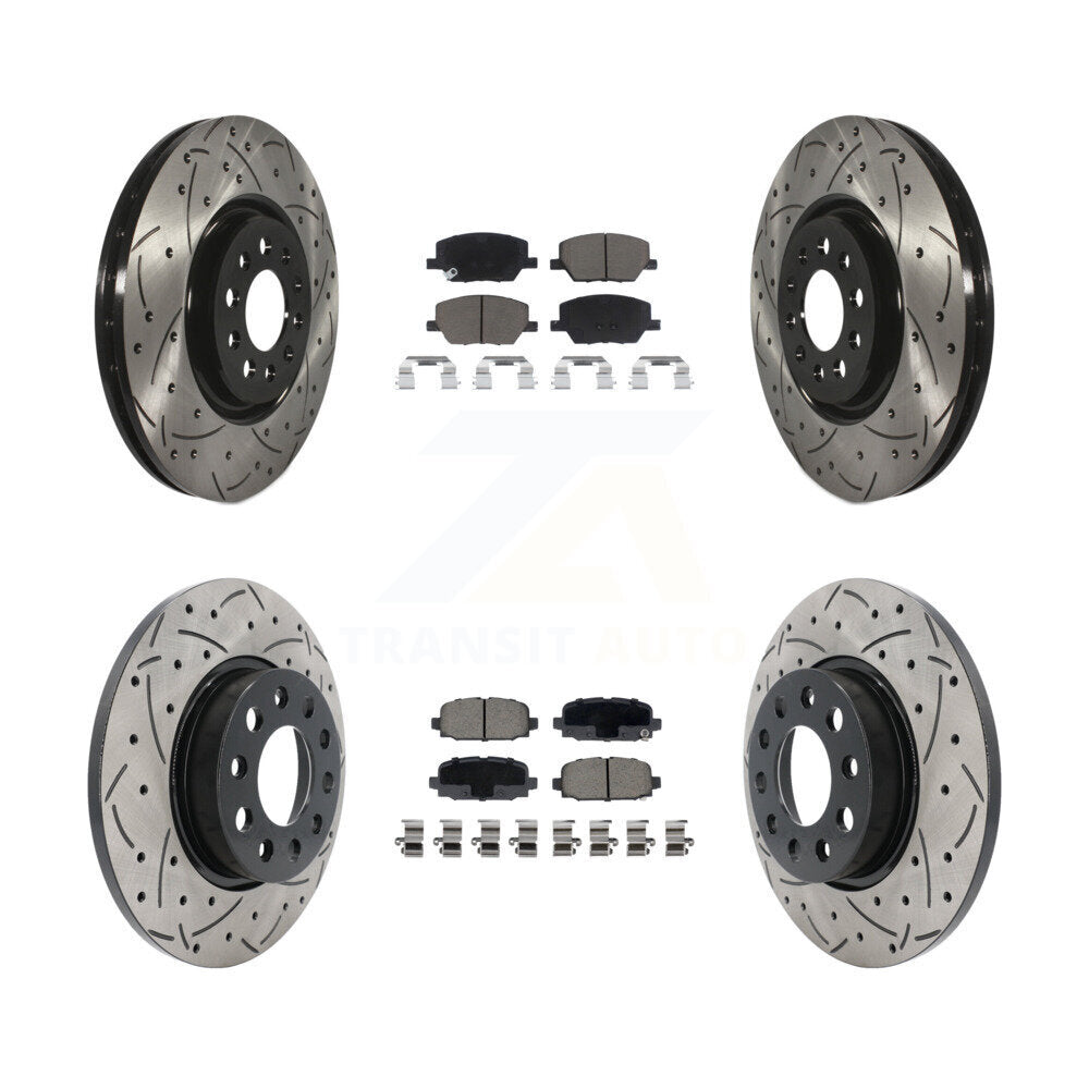 Disc Rotors and Ceramic Brake Pads Kit-KDC-101746 Kit.bestparts.ca