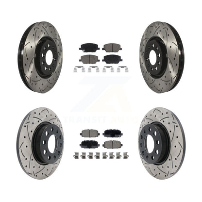 Disc Rotors and Ceramic Brake Pads Kit-KDC-101746