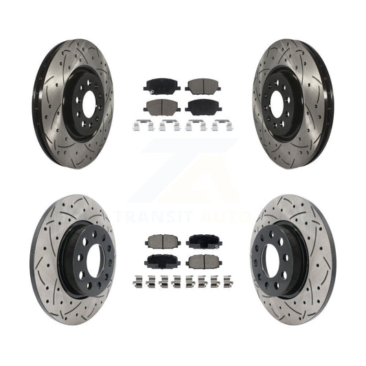 Disc Rotors and Ceramic Brake Pads Kit-KDC-101746