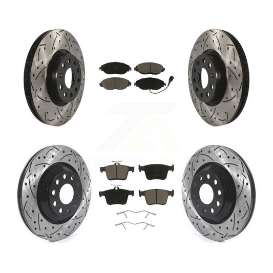 Disc Rotors and Ceramic Brake Pads Kit-KDC-101748