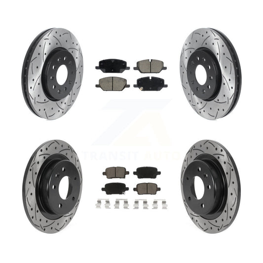 Disc Rotors and Ceramic Brake Pads Kit-KDC-101750