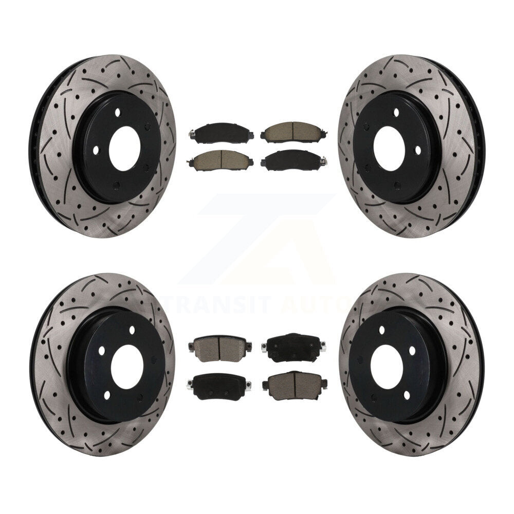 Disc Rotors and Ceramic Brake Pads Kit-KDC-101751