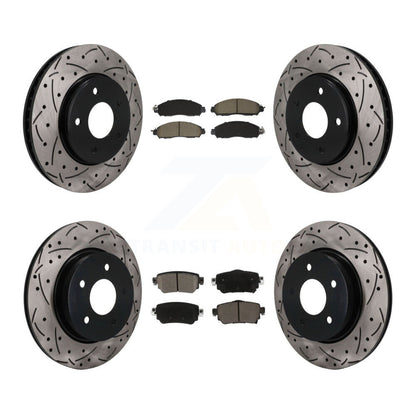 Disc Rotors and Ceramic Brake Pads Kit-KDC-101751