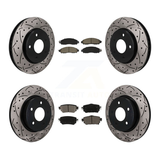Disc Rotors and Ceramic Brake Pads Kit-KDC-101751