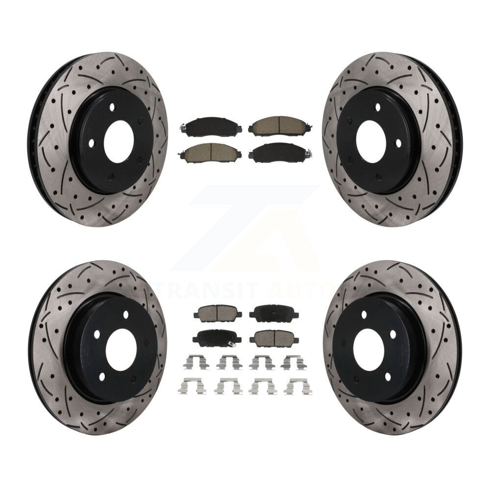 Disc Rotors and Ceramic Brake Pads Kit-KDC-101753