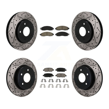 Disc Rotors and Ceramic Brake Pads Kit-KDC-101753