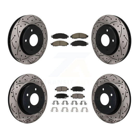 Disc Rotors and Ceramic Brake Pads Kit-KDC-101753