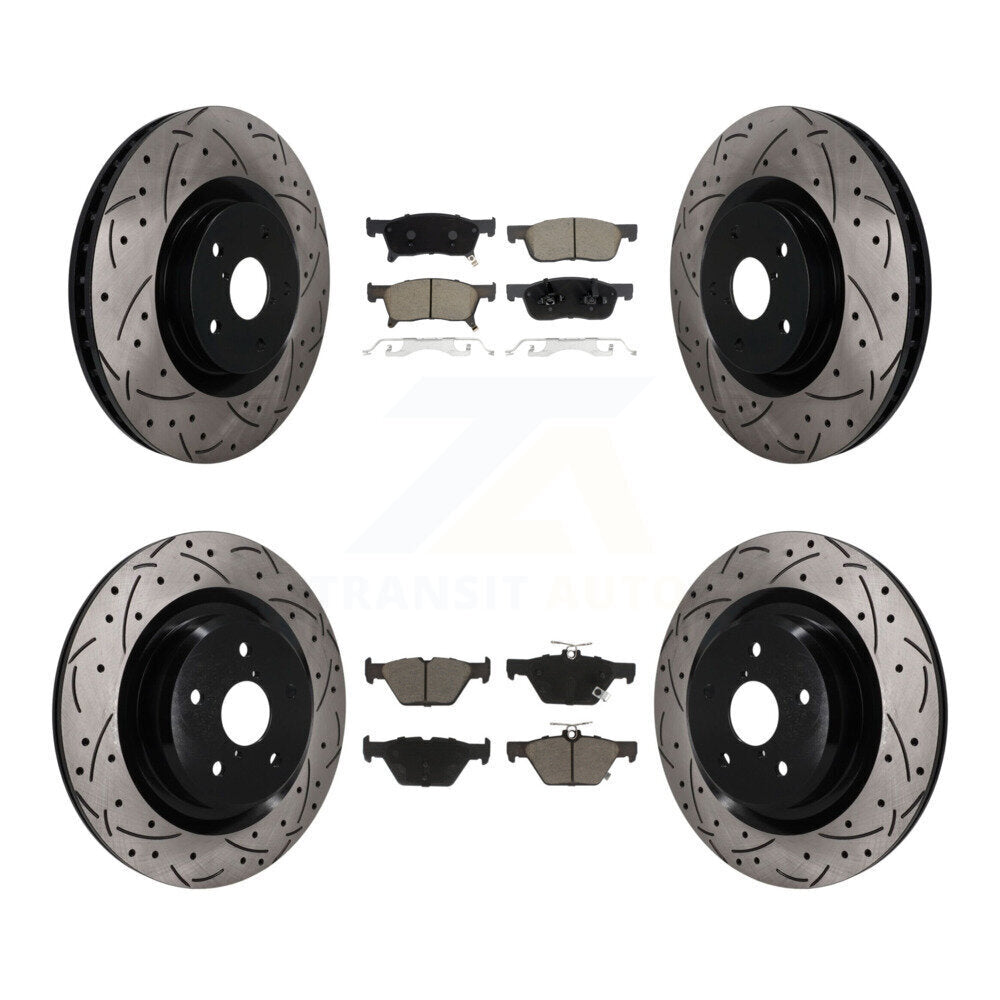 Disc Rotors and Ceramic Brake Pads Kit-KDC-101759
