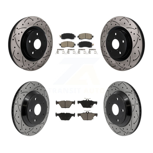 Disc Rotors and Ceramic Brake Pads Kit-KDC-101760