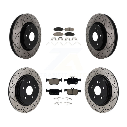 Disc Rotors and Ceramic Brake Pads Kit-KDC-101763