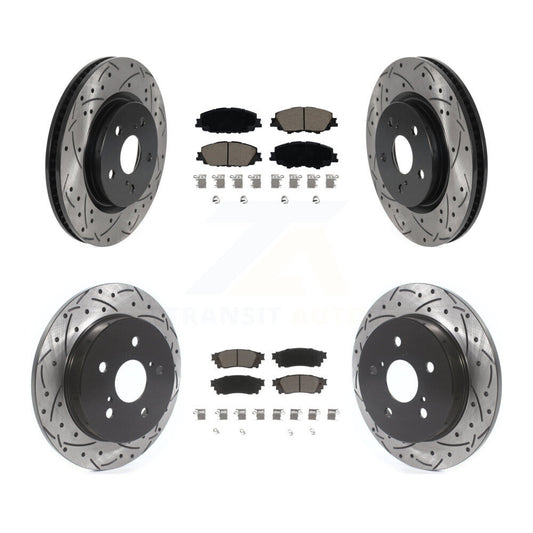 Disc Rotors and Ceramic Brake Pads Kit-KDC-101765