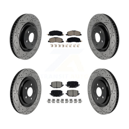 Disc Rotors and Ceramic Brake Pads Kit-KDC-101768