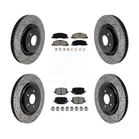 Disc Rotors and Ceramic Brake Pads Kit-KDC-101768